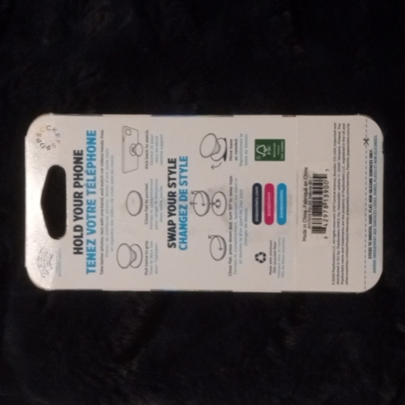 NWT PopSockets - PopGrip Premium Cell Phone Grip and Stand - 💜Glitter Nebula💜 - Picture 11 of 12